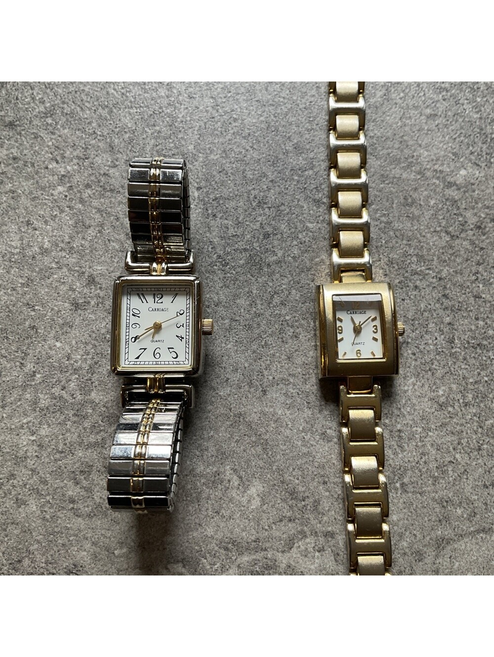 Pair Of Carriage By Timex Womens Watches Both Watches Run Great Bin O